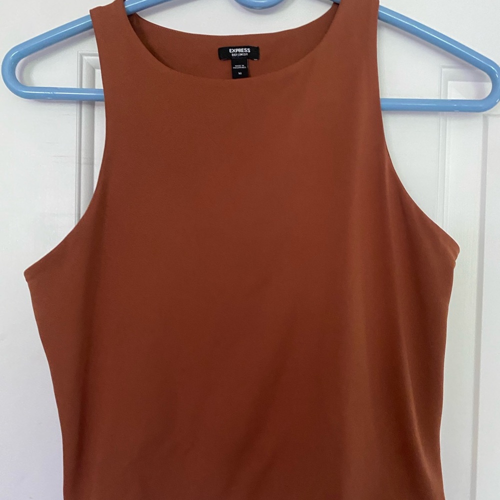 Express high neck tank top